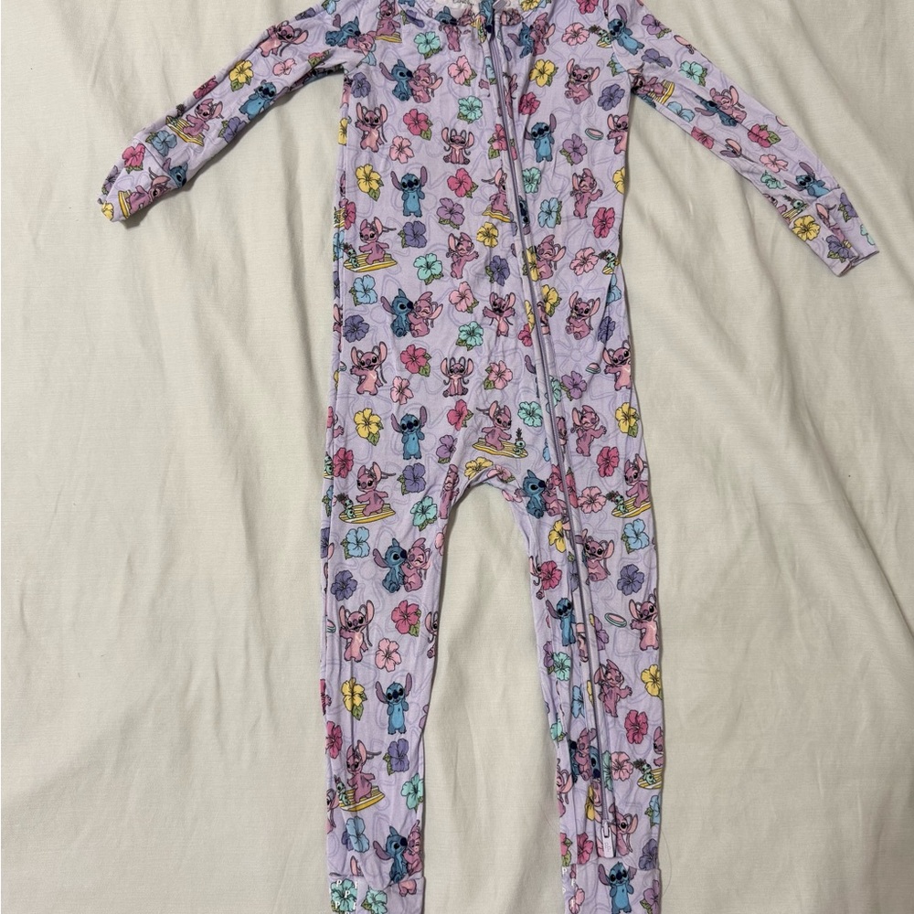 Posh Peanut PP Disney Lilo & Stitch Tropical Angel Convertible One Piece 18-24M